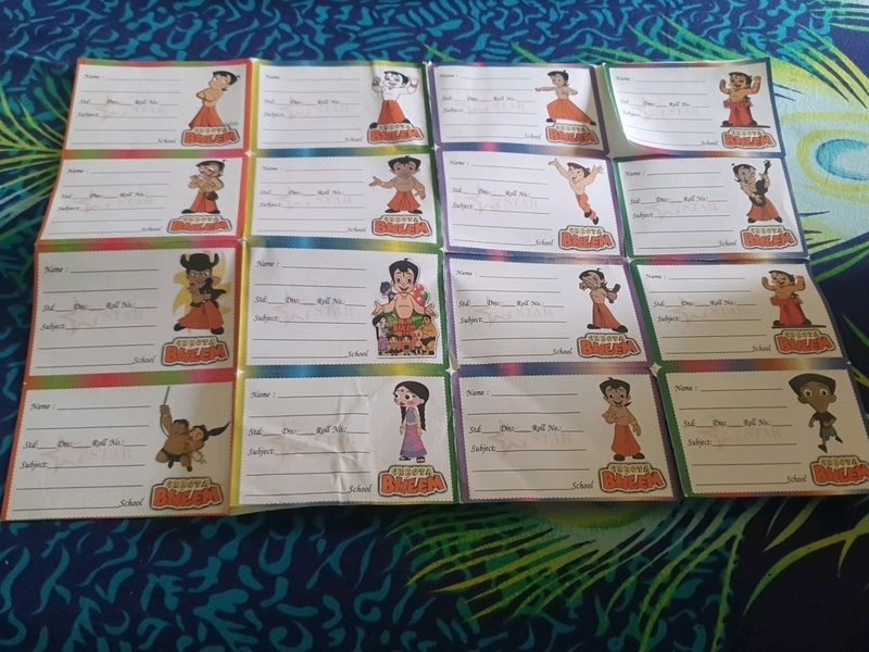 28 NAME SLIPS CHOTA BHEEM