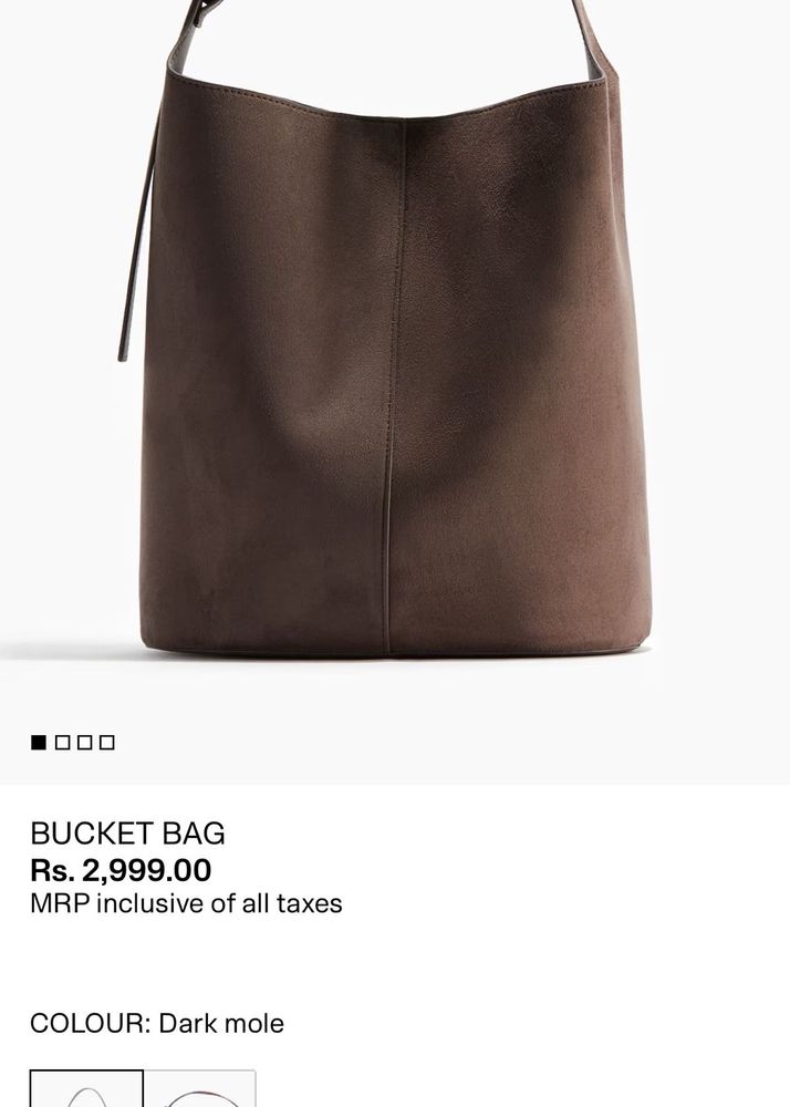 H&amp;M bucket bag