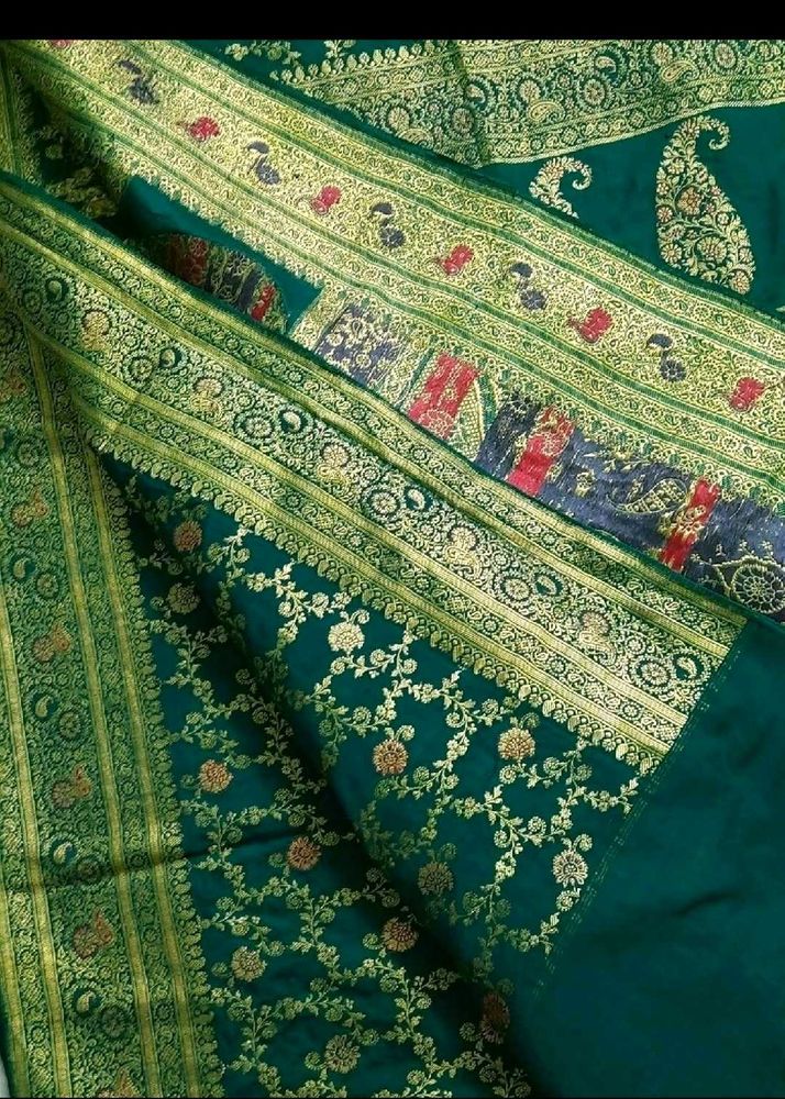 Kanchipuram Gold Zari Silk Saree