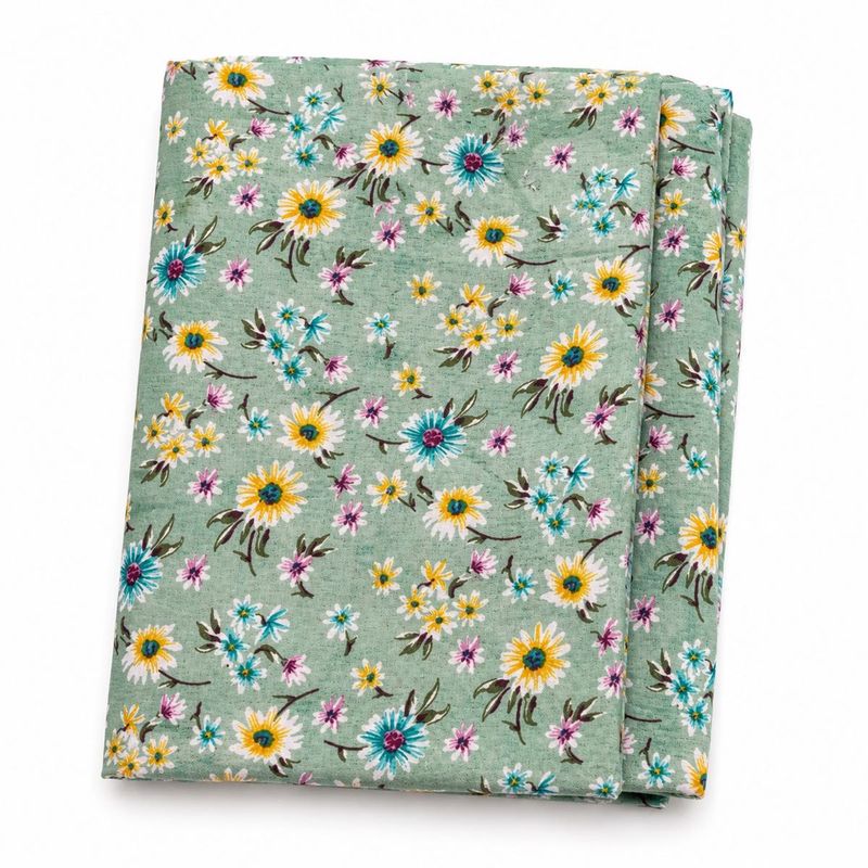Floral Print Cotton Dress Material 2pc