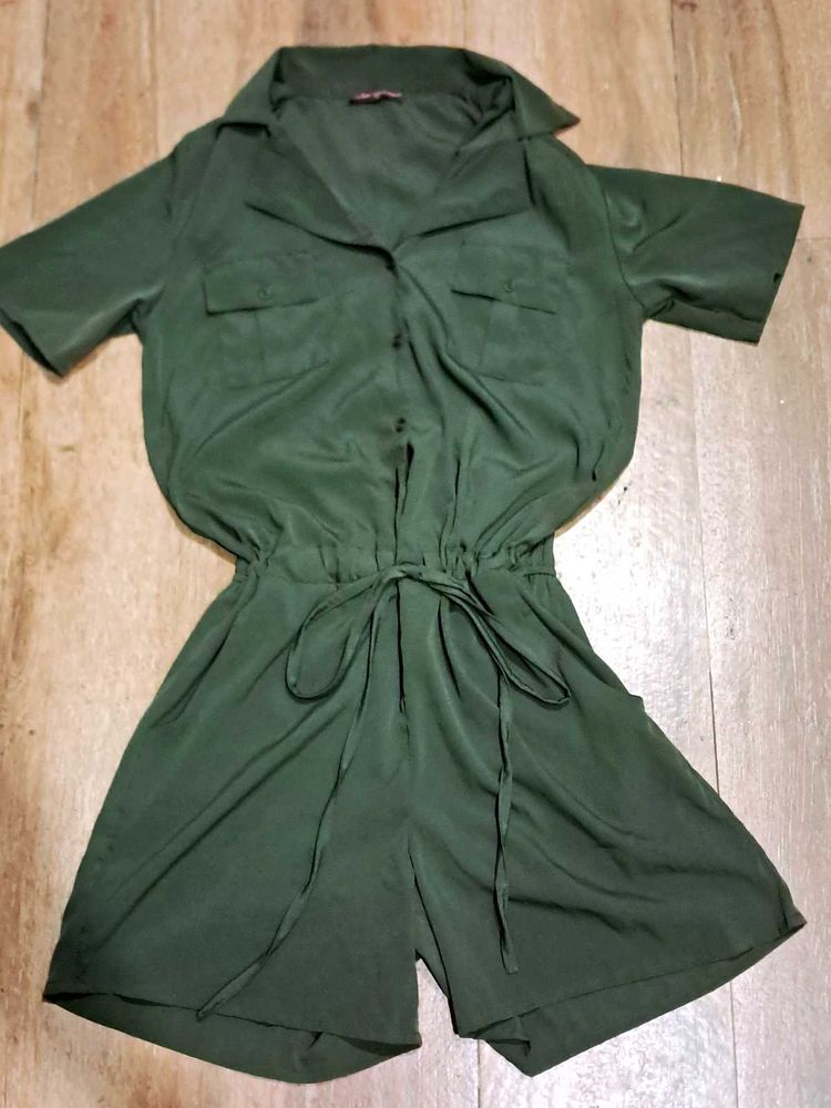Olive Playsuit
