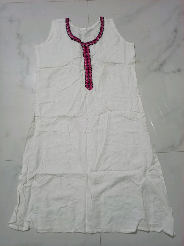 Brand New Sleeveless Kurti