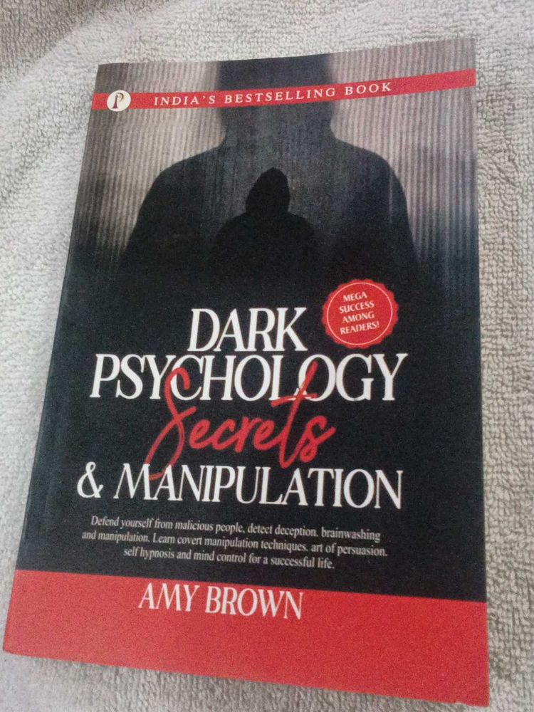 Dark Psychology Secrets &amp; Manipulation Book