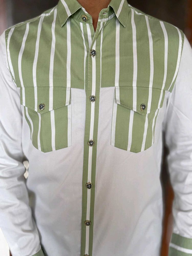 Striped Casual Shirt
