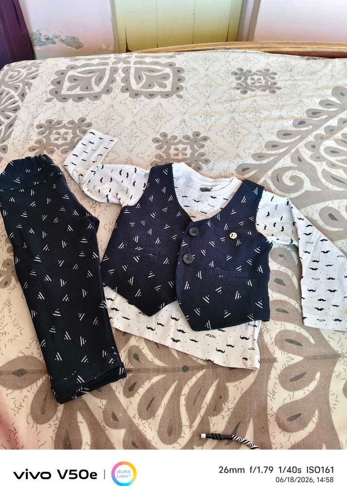 Cute Boys' 3-Piece Outfit