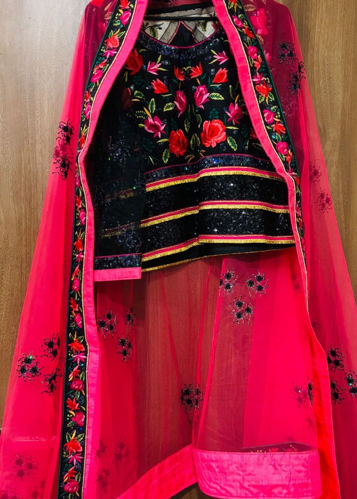 Embroidered Lehenga Choli Set
