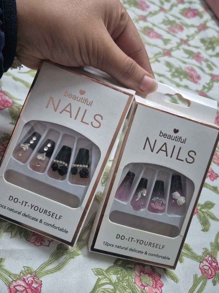 DIY Press-On Nail Sets