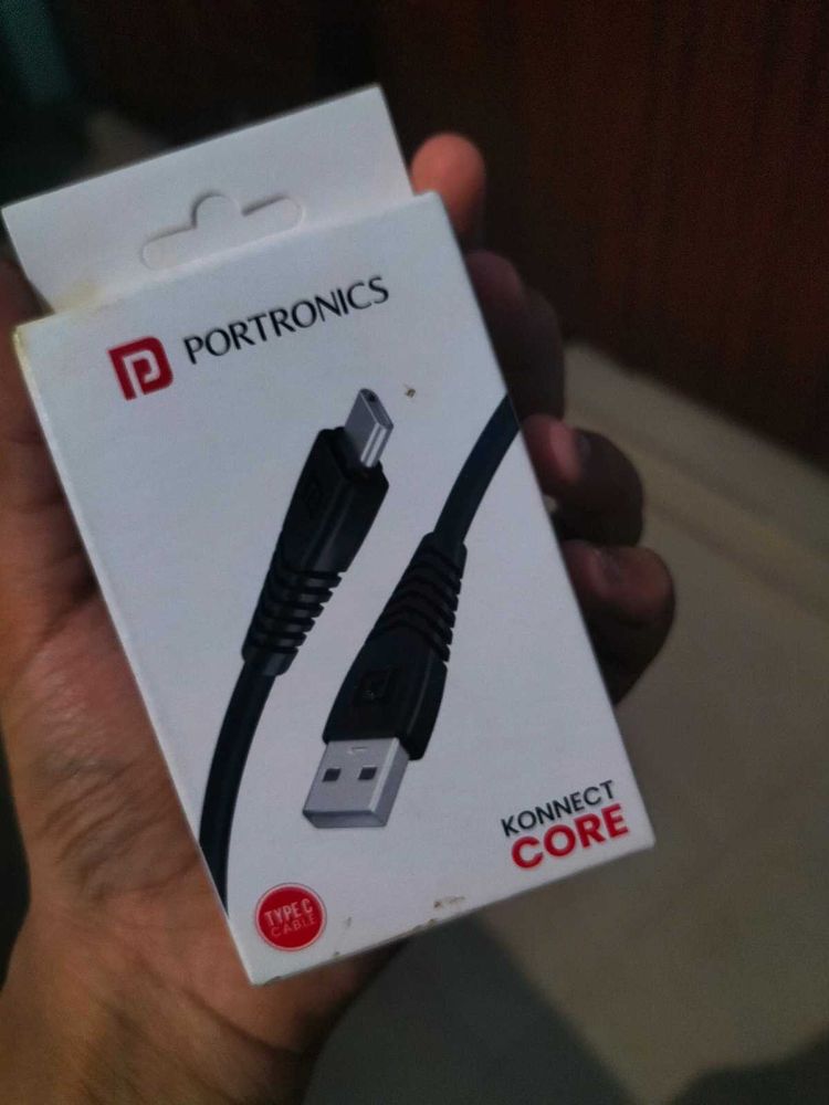 Portronics C Type Cable