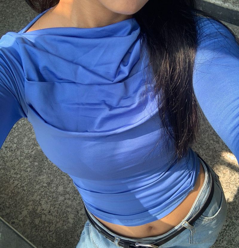Newme Fitted Ruched Top