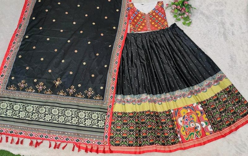 Printed Lehanga Choli Vt