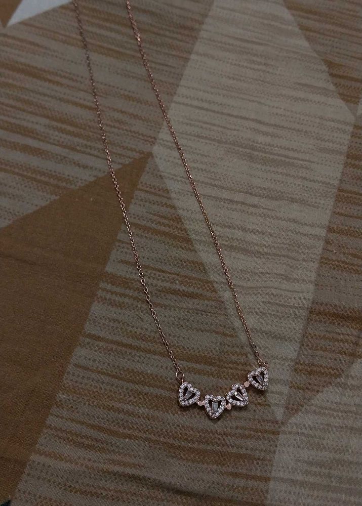 Sparkling Heart Necklace chain