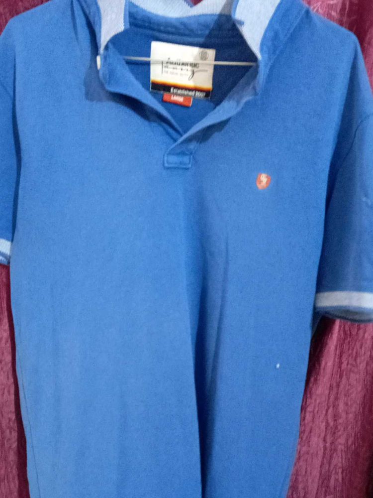 Men's Blue Polo Shirt