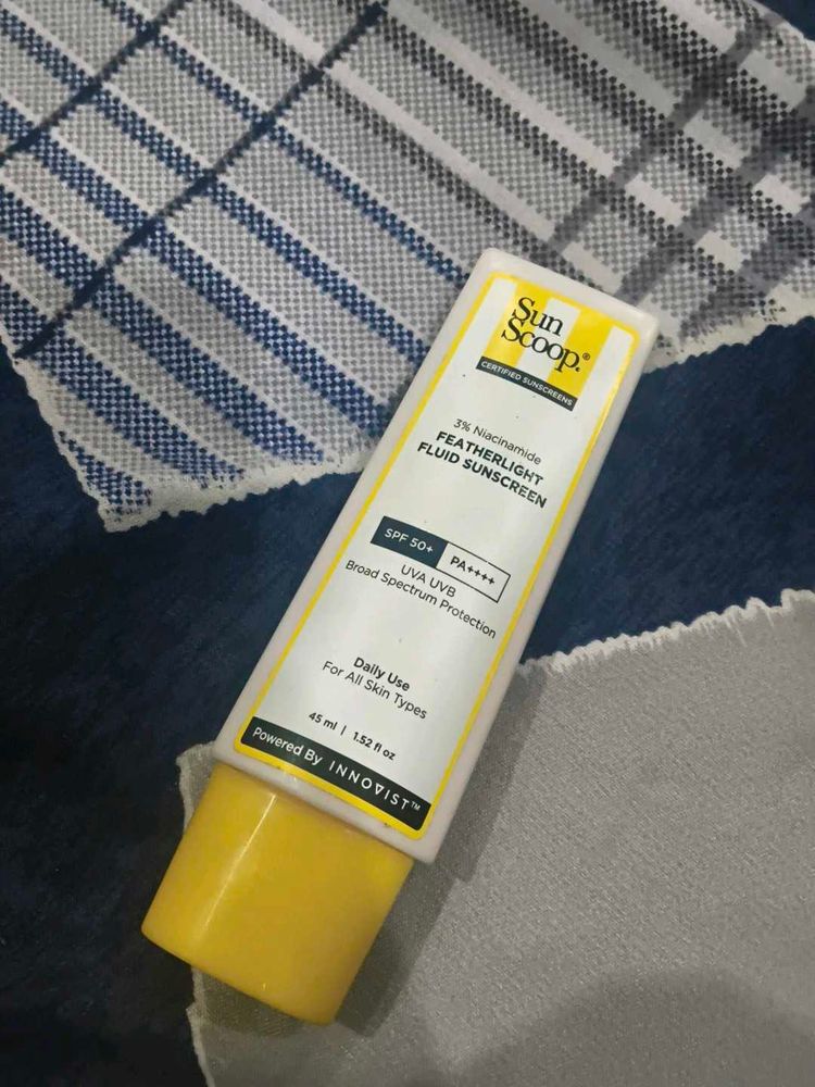 Sun Scoop Featherlight Fluid Sunscreen