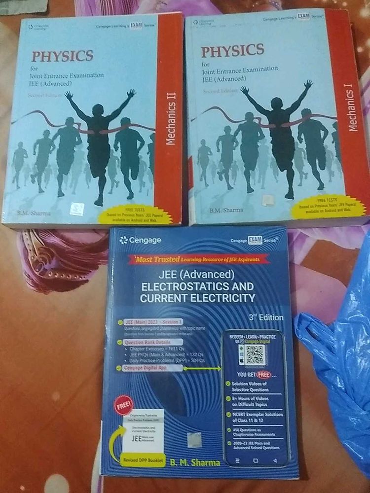 Cengage phy JEE adv Mech I &amp; II and Electrostatics