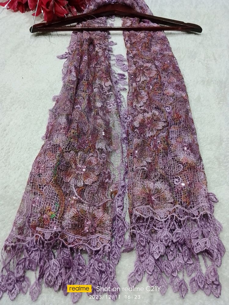 Net Lace Stole