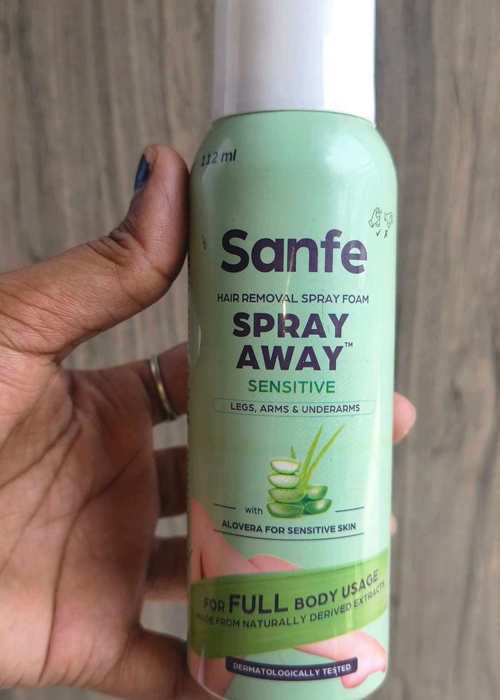 Sanfe Spray Away Hair Removal Foam