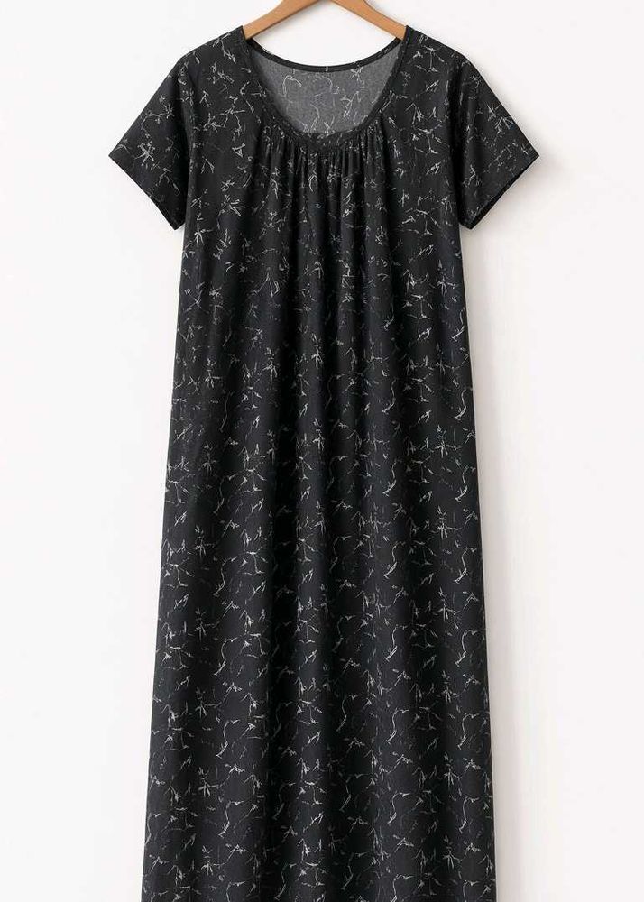 Comfortable Printed Nightdress 4