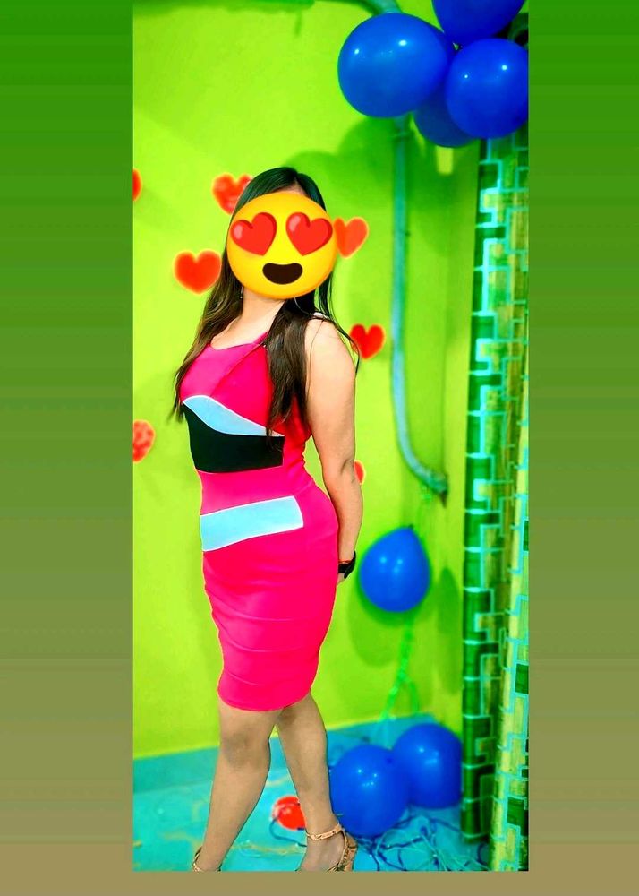 Hot Pink Bodycon Dress