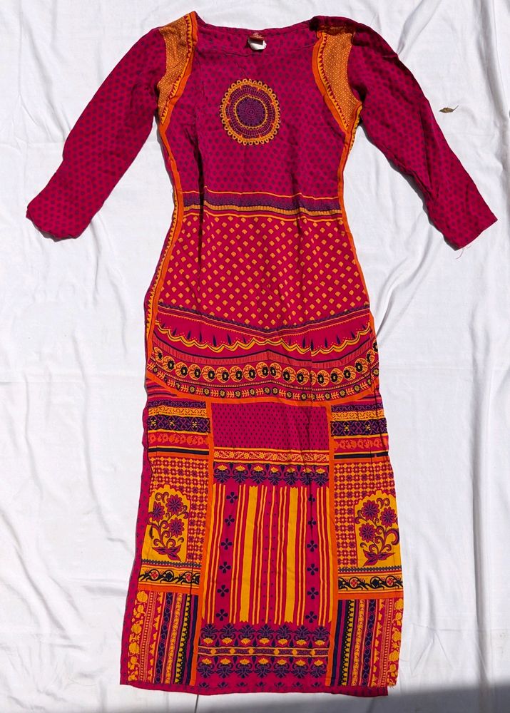 Multicolored Kurta