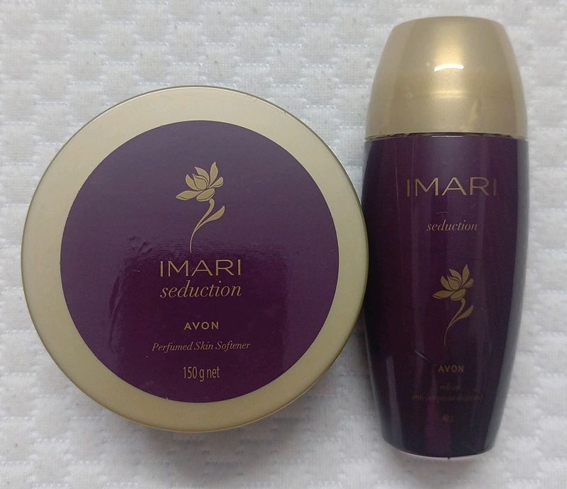 Avon Combo Imari Skin Softener &amp; Roll On Deo