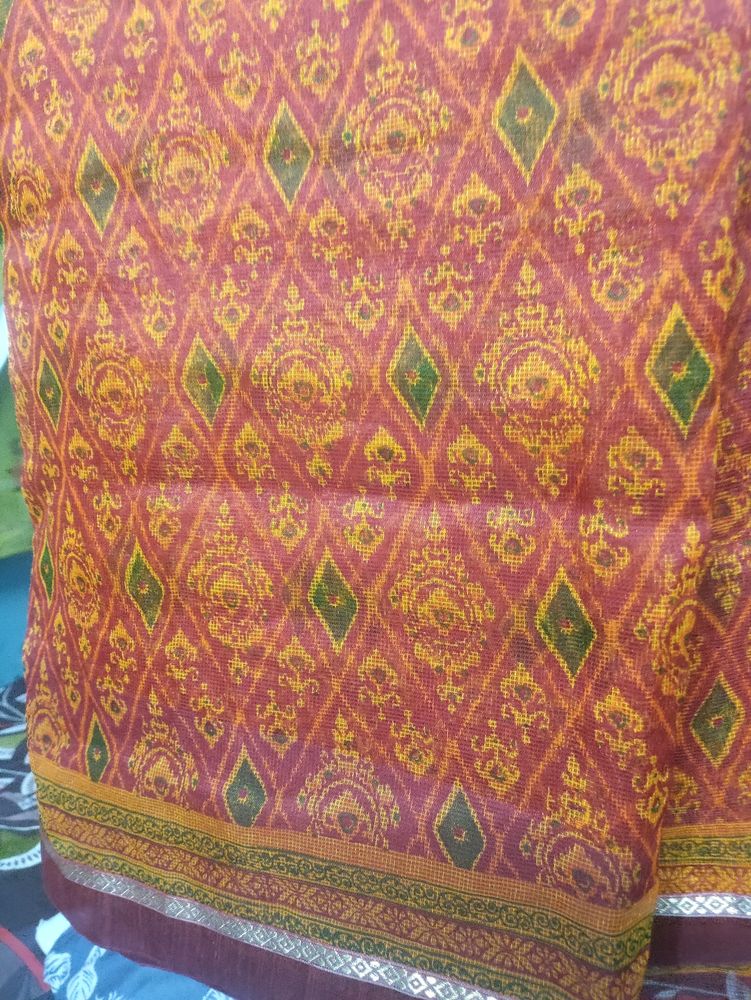 Very Beautiful Super(Net) Cotton Saree.. Rarely Used
