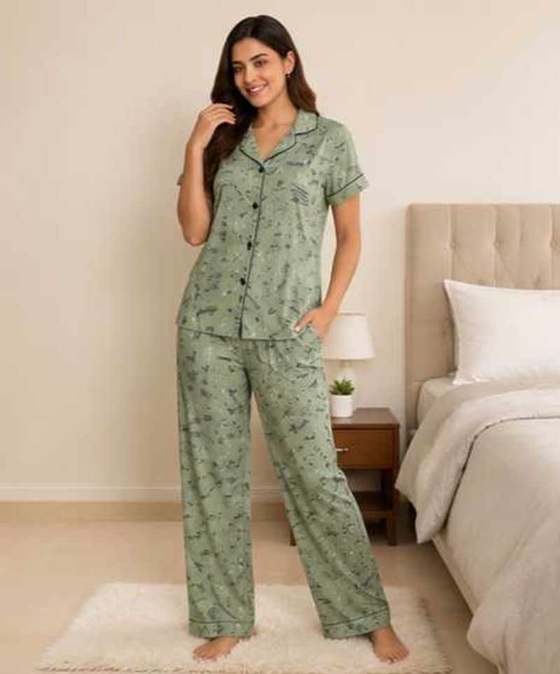 cute night pajama set