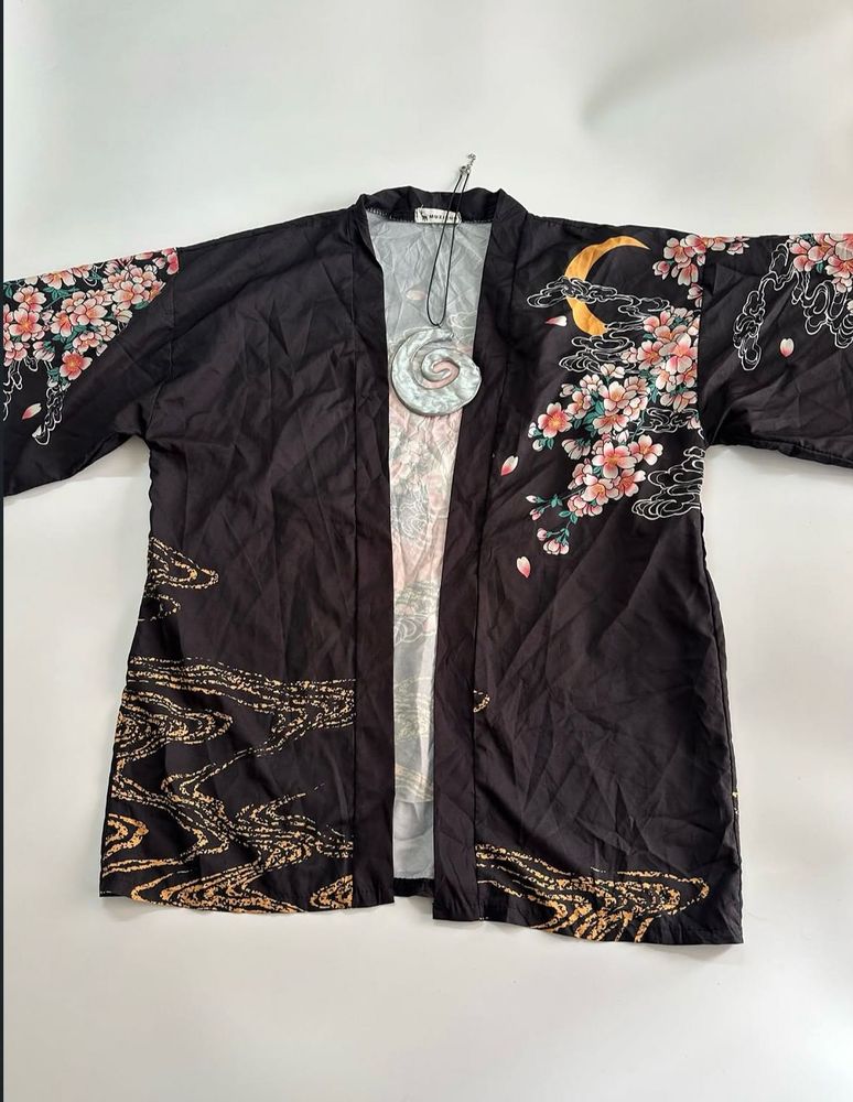 Y2K Japanese Inspired Kimono Jacket