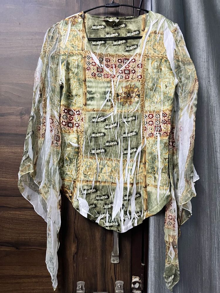 Bohemian Style Tunic Top