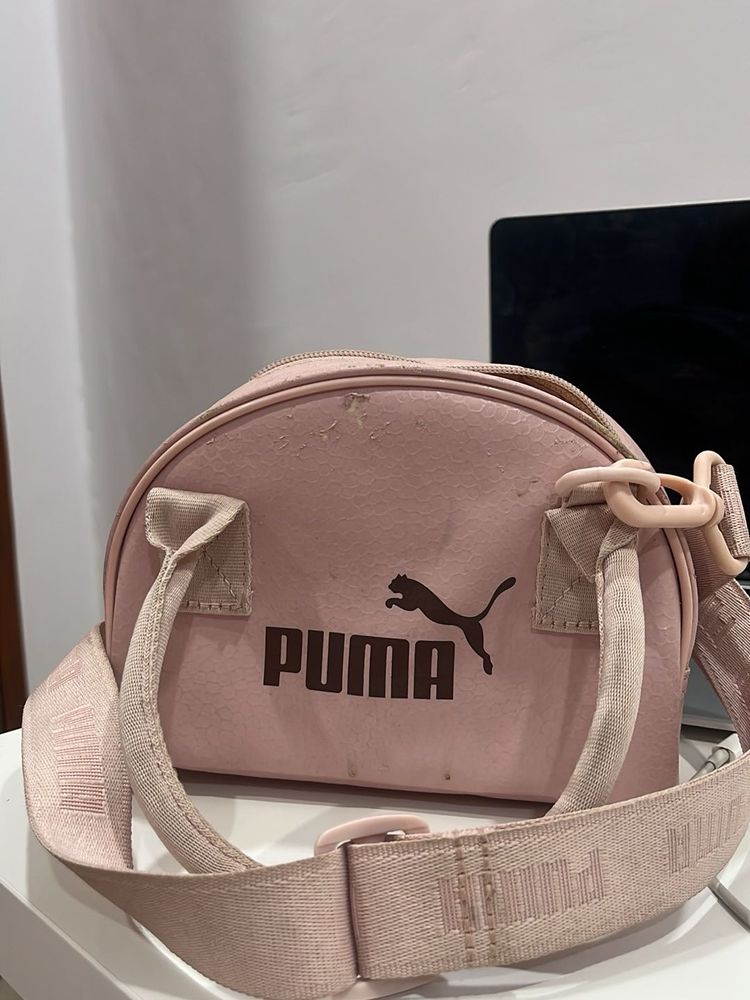 Puma Pink Mini Crossbody Bag