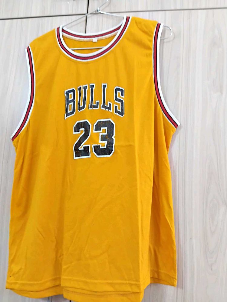 Vintage Bulls Basketball Jersey