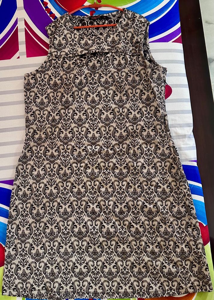 Printed Sleeveless Dress
