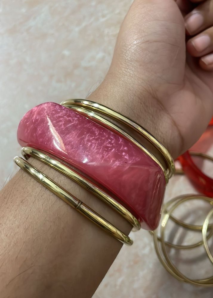 Resin Bangle Set