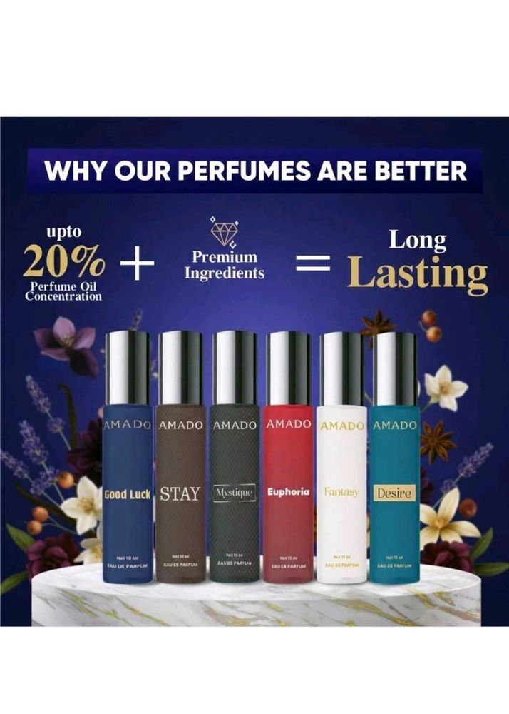 AMADO Perfume Set - Long Lasting Fragrance