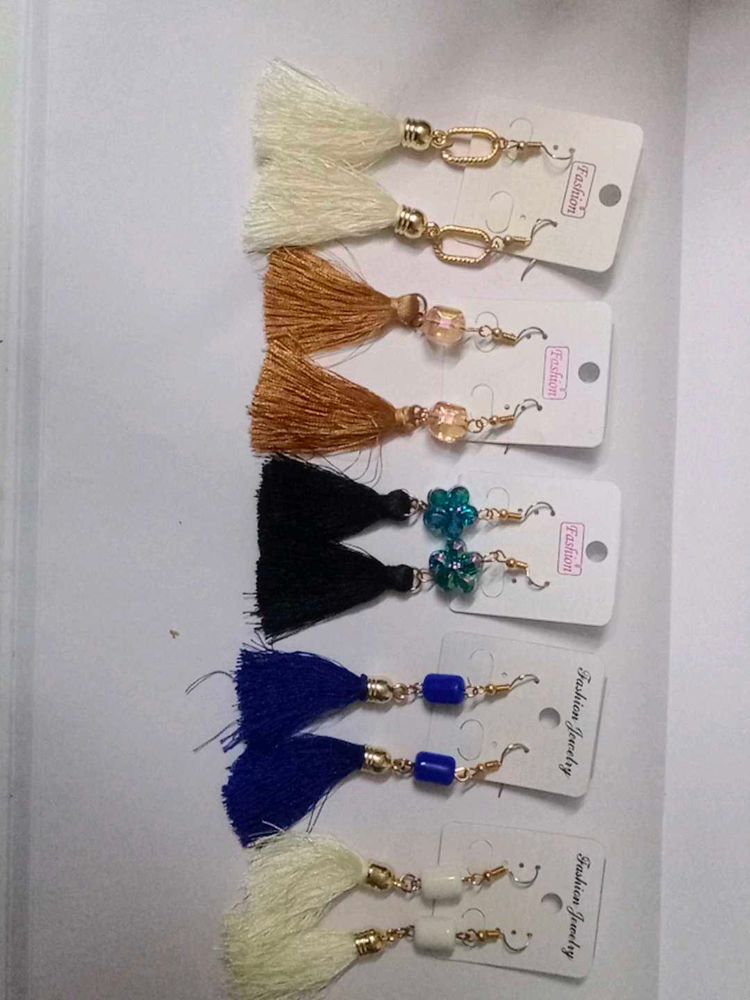 Tassel Dangle Earrings - Fun &amp; Colorful!