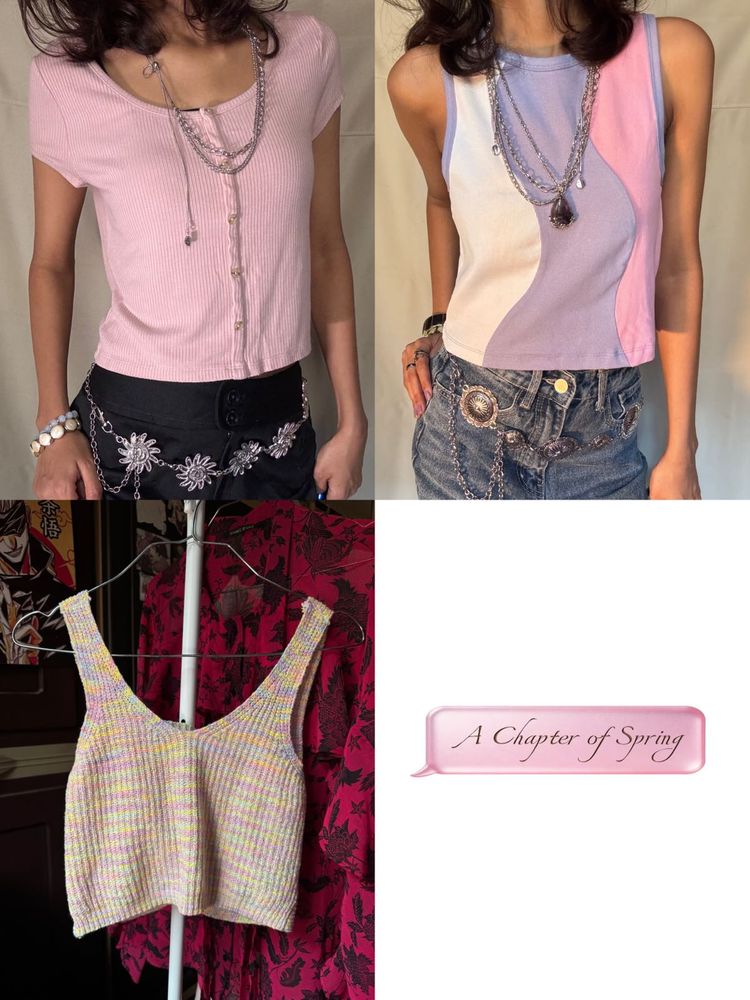 Bundle of 3 Crop Tops