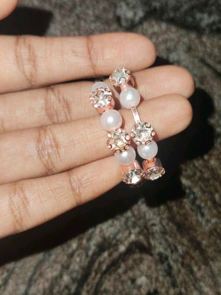 Pearl &amp; Crystal earrings