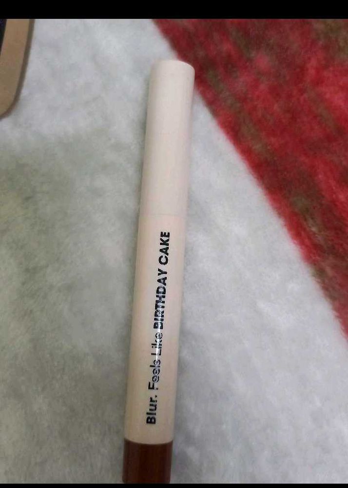 Blur.  Birthday Cake lip gloss