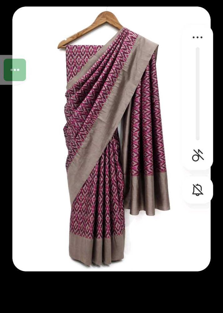 Elegant Pink &amp; Grey Saree