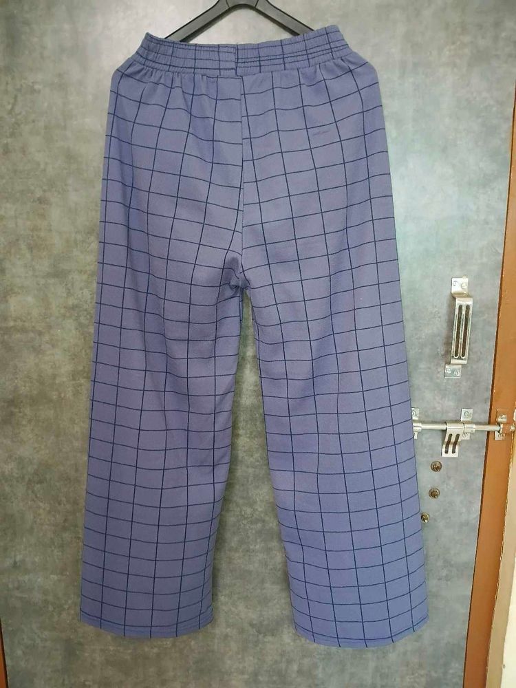 Comfortable Checked Palazzos