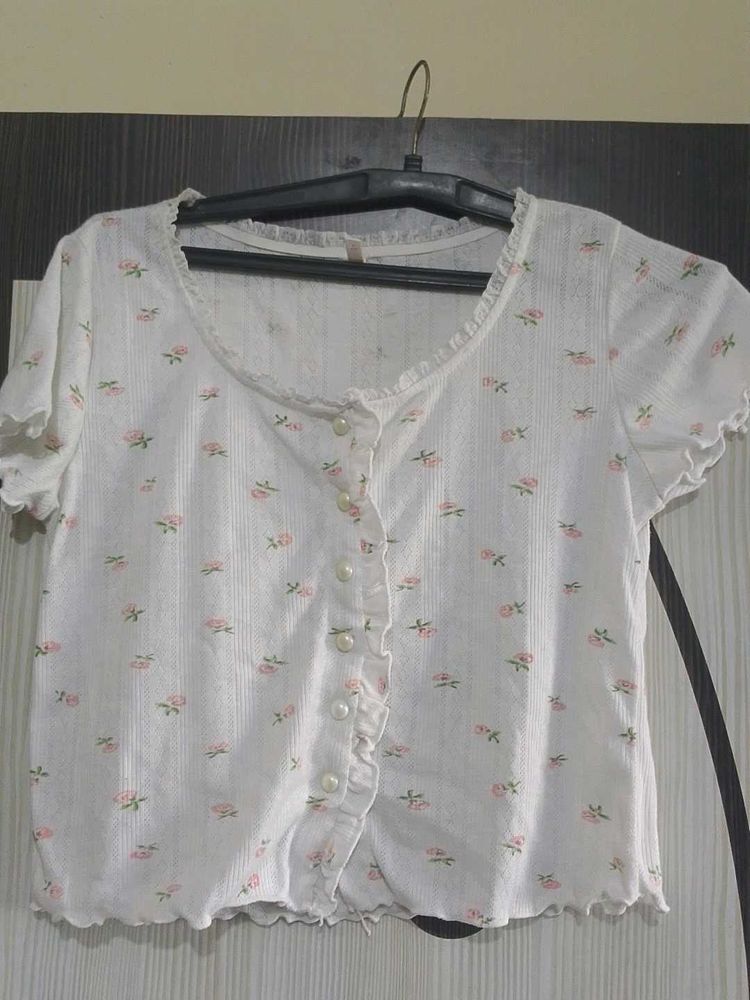 Cute aesthetic coquette top(L to Xl)