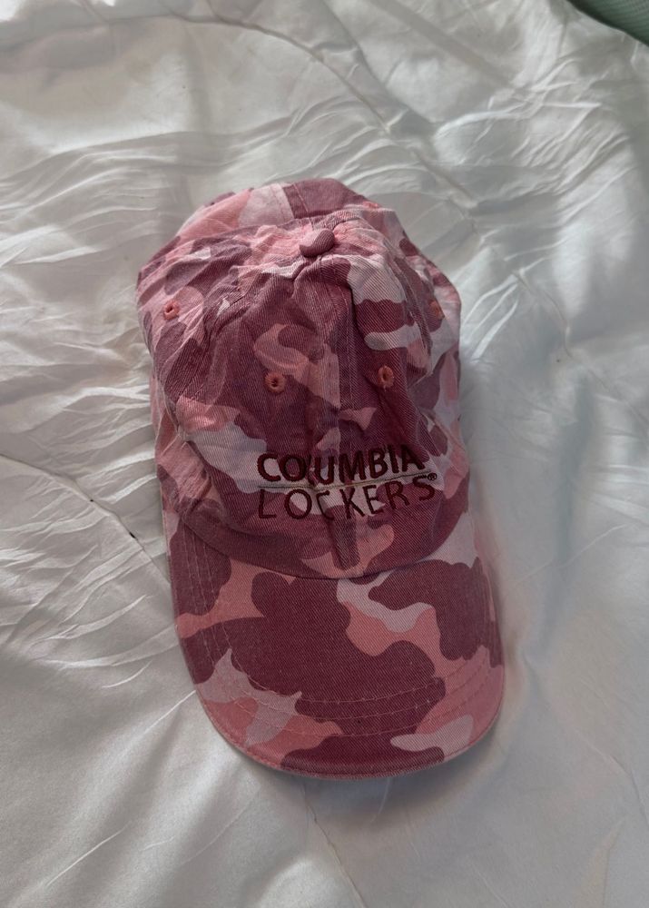 Columbia Lockers Camo Baseball Cap