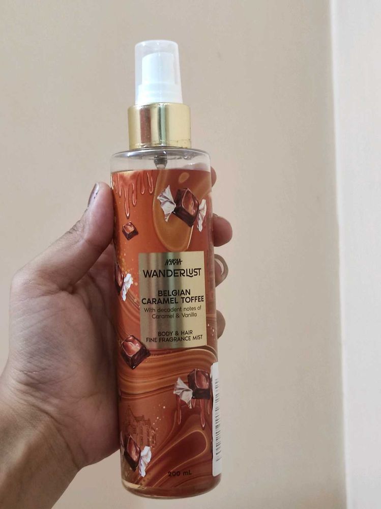 Nykaa Wanderlust Belgian Caramel Toffee Mist