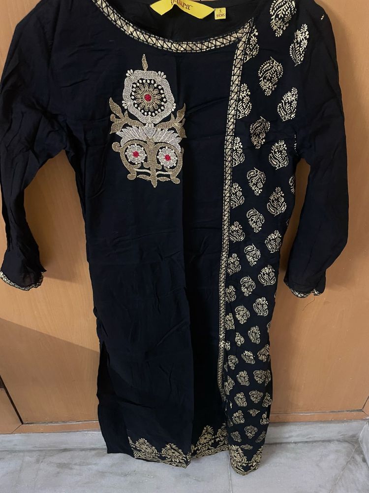 Black Kurti Brand Iktara
