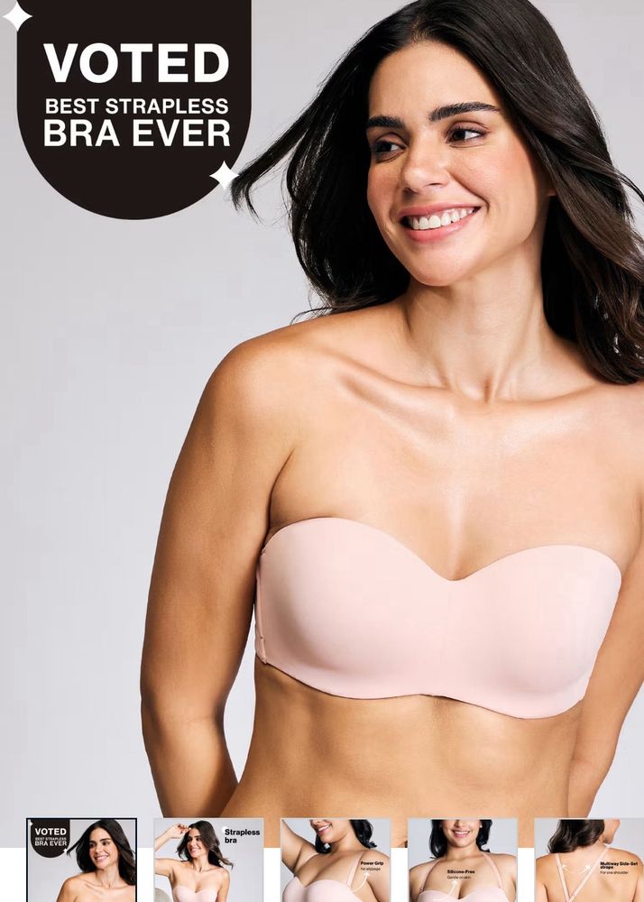 unused Voted Best Strapless Bra Ev