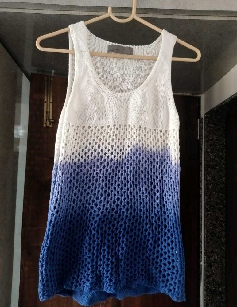 Ombre Mesh Tank Top
