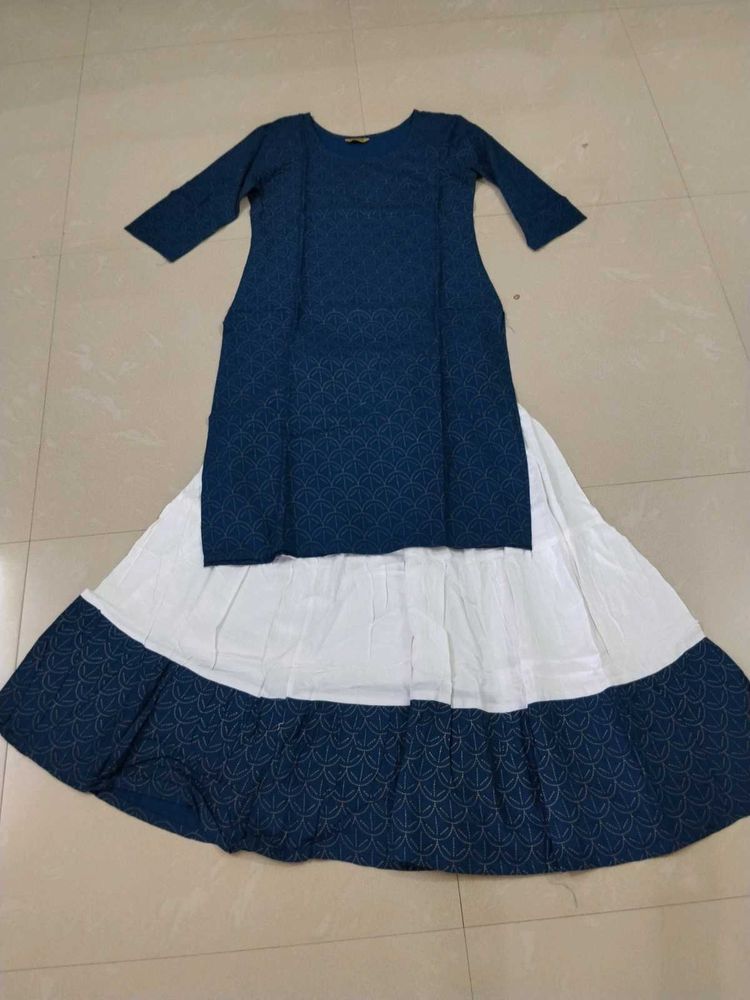 Kurta with skirt