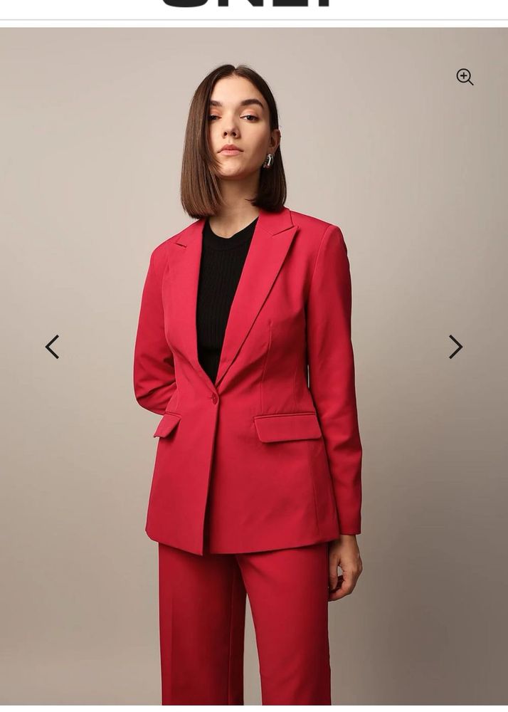 ONLY - Women's Red Blazer