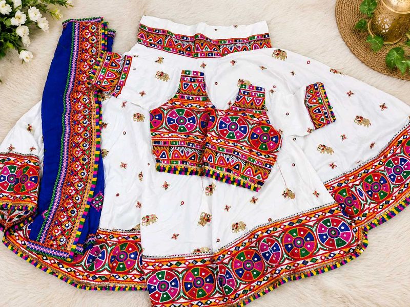 Embroidered Lehenga Choli Set