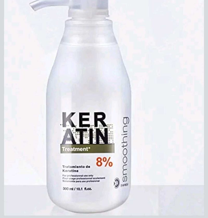 At home Keratin Smoothing Hair Treatment - 300ml