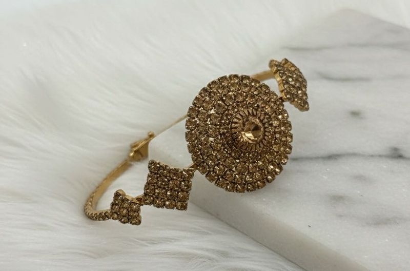 Stylish Gold-Tone Bangle
